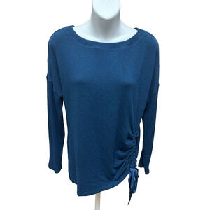 White House Black Market Womens Sweater Size Small Blue Long Sleeve Pullover